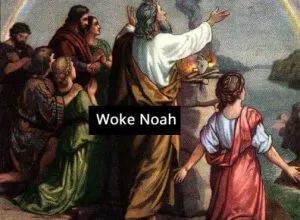 Woke Noah and the rainbow