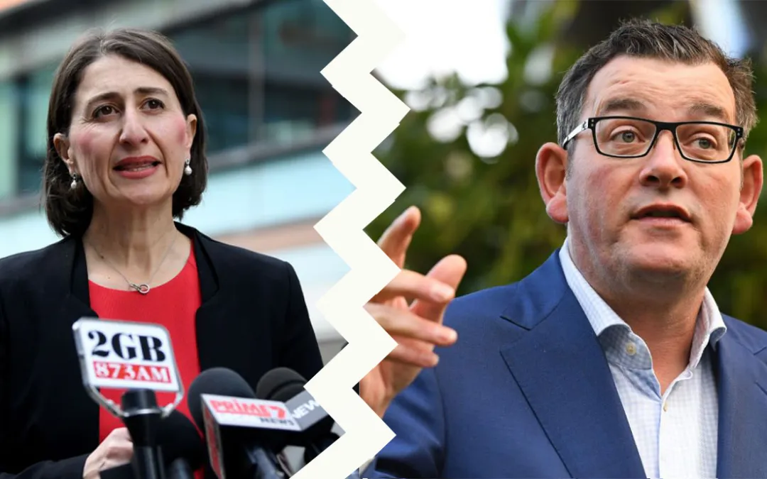 NSW and Victoria finally announce split, citing ‘irreconcilable differences’