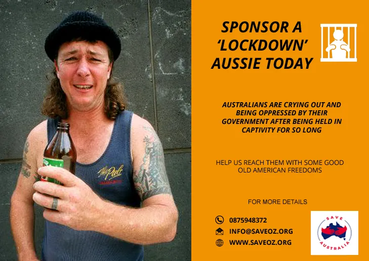 Americans launch ‘Sponsor an Aussie’ campaign in protest against lockdown restrictions