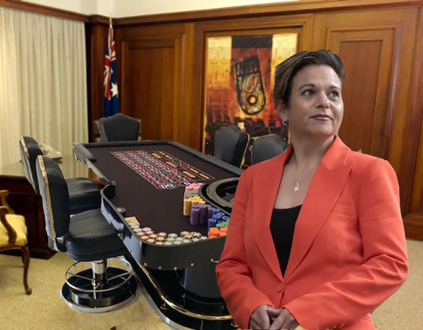 Minister Rowland denies wrongdoing after roulette table found in Parliamentary office